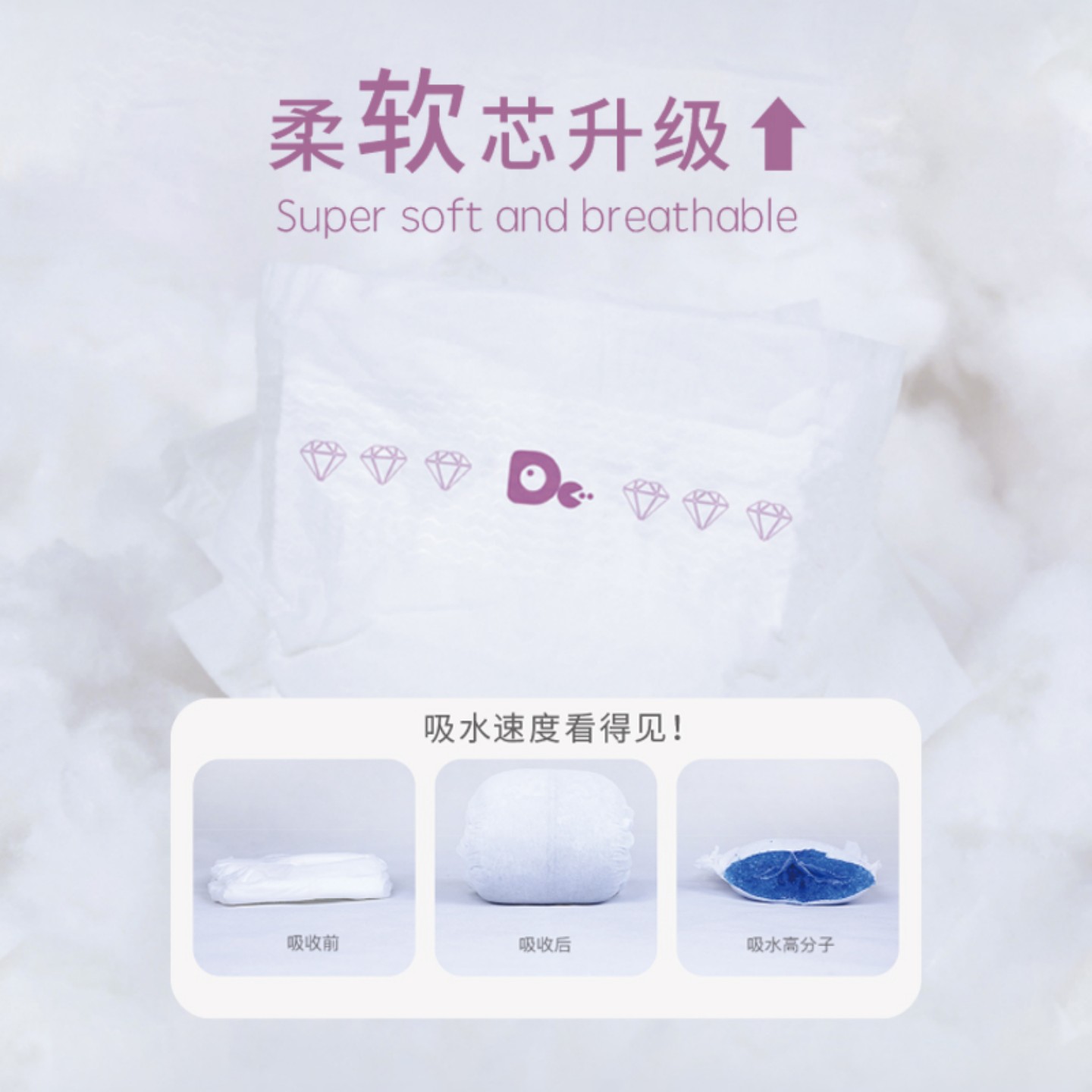 爸爸的选择 钻石装拉拉裤L轻薄XL男女宝宝XXL透气干爽爬爬裤XXXL