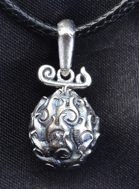 纯银情侣时尚风手链吊坠定制款