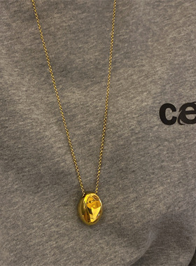 高端金属风水滴吊坠毛衣链几何