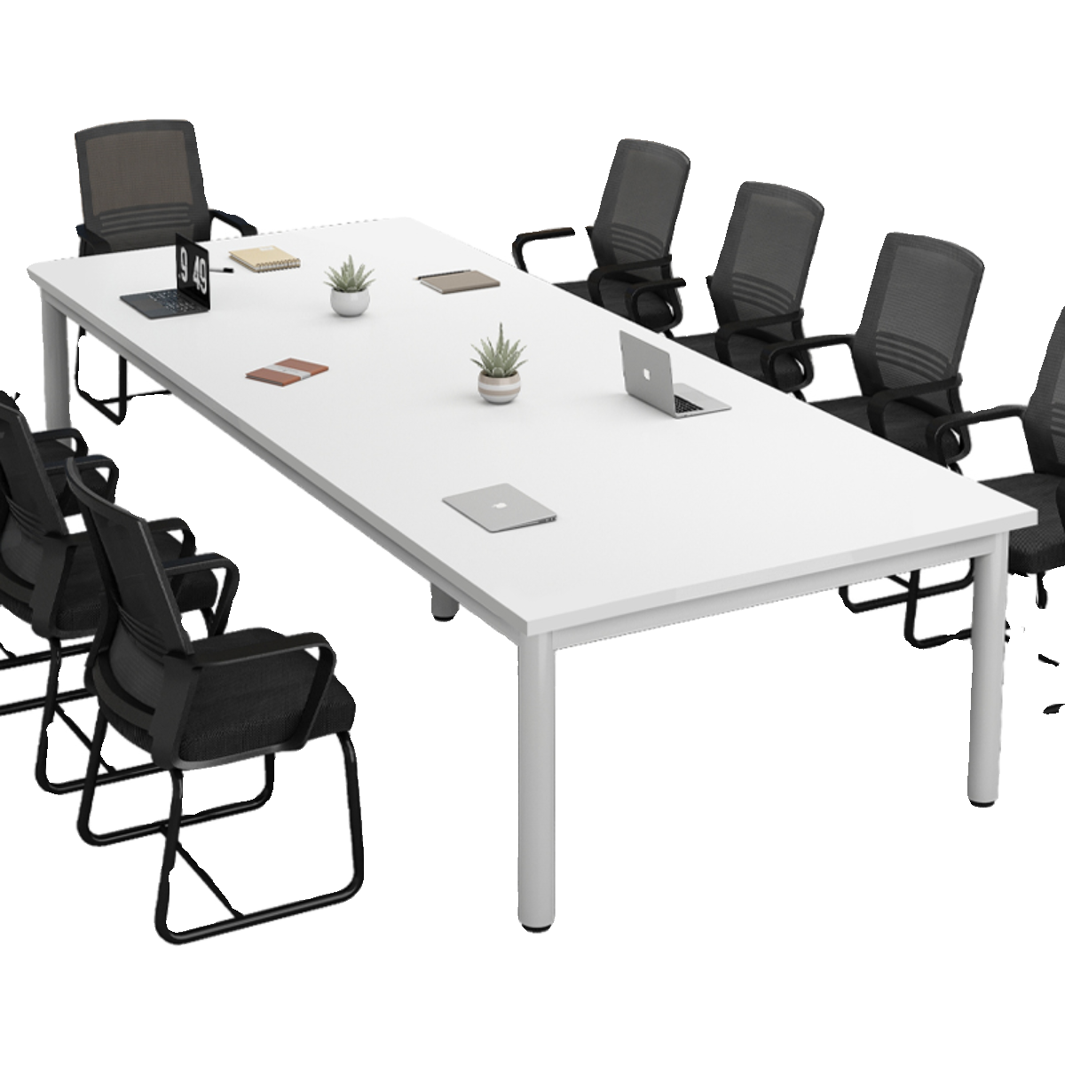 实木会议桌长桌简约现代办公桌定制小型会议室洽谈桌电脑桌椅组合