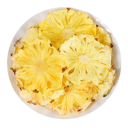 Кусочки сушеного ананаса из натуральных фруктов, рекомендованные интернет-знаменитостями для беременных