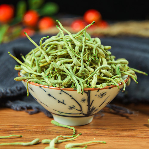 特级带绒毛金银花茶500g散装中药材婴儿洗澡野生正品二花250g泡水 - 图2