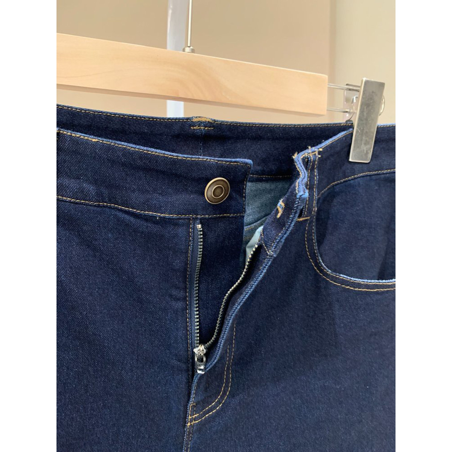 现货ICIC小禾【土壤牛仔】女装春季超弹牛仔喇叭裤,淘宝优惠券,粉丝福利购,淘宝优惠卷