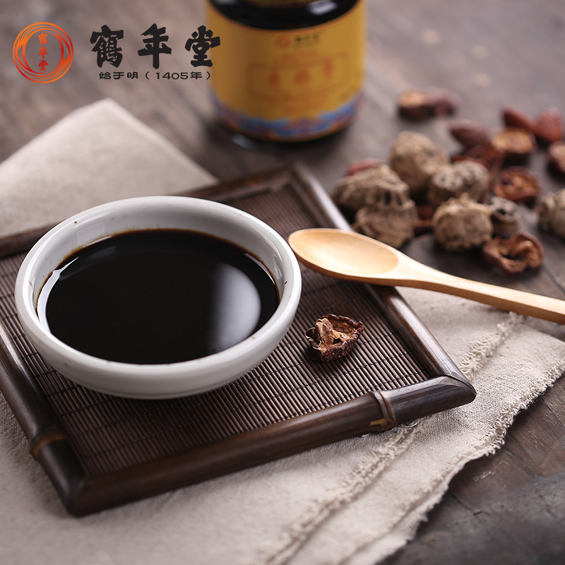 鹤年堂杭白菊膏玫瑰茯苓滋补健康膏方传统滋补品营养膏滋265g