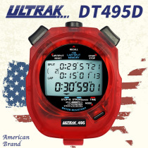 Electronic stopwatch DT495D DingerlikeULTRAK Osak 100 Road 3 Timer Athletics Training Transparent