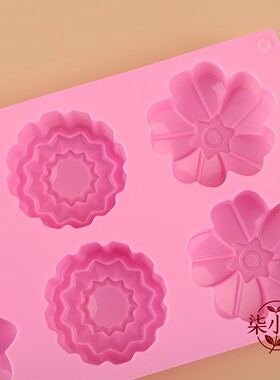 每焙DIY手工皂大花肥皂硅胶模