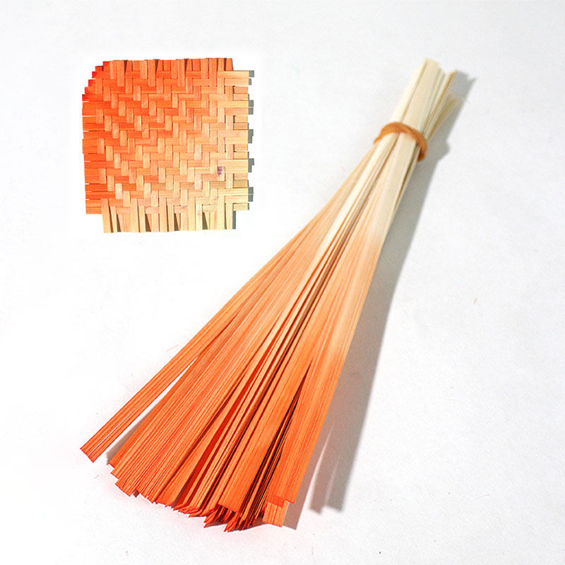 竹编扇子材料竹篾diy渐变色竹片竹条编织工具包儿童手工制作蒲扇,淘宝优惠券,粉丝福利购,淘宝优惠卷