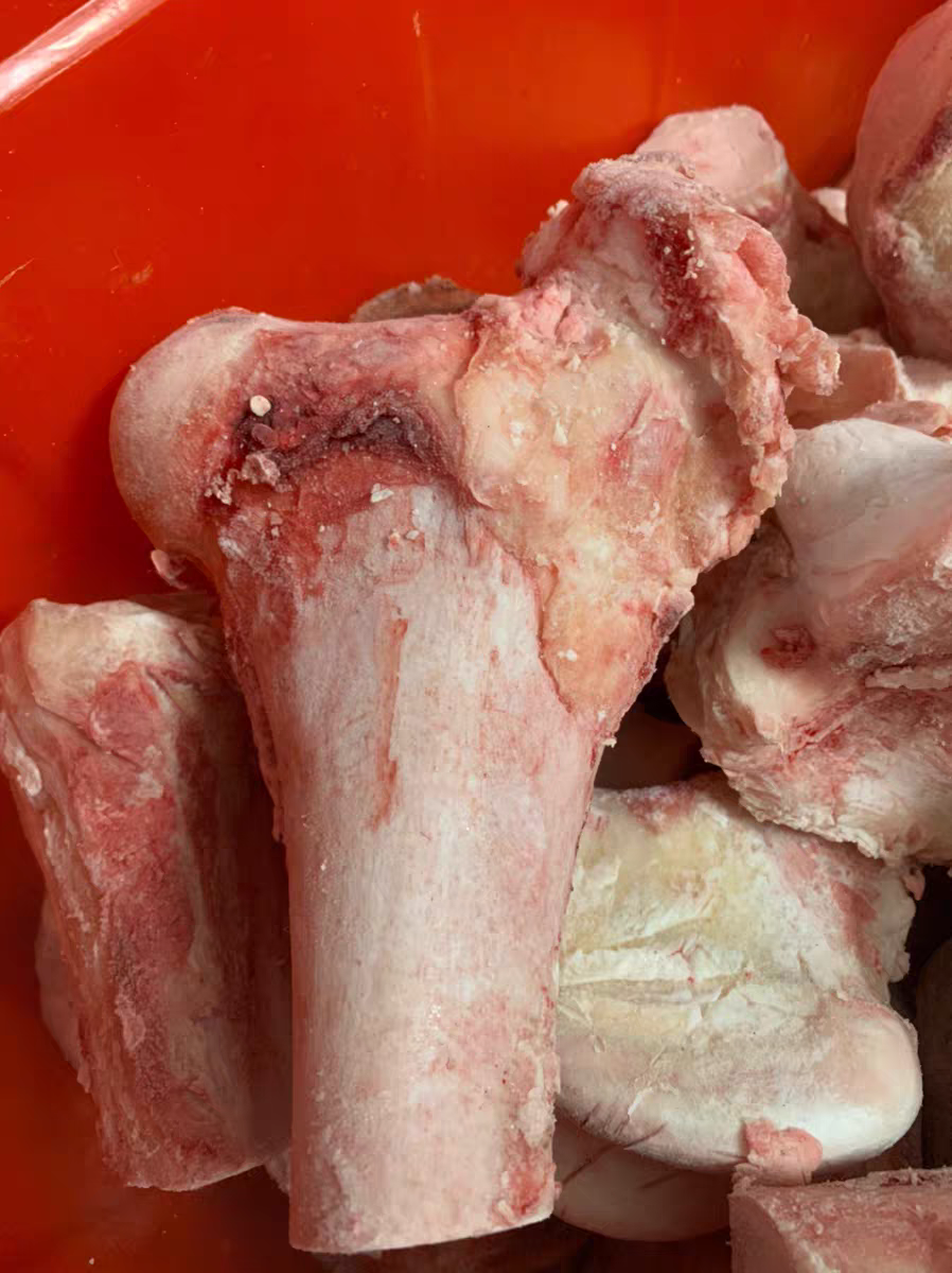 新鲜黄牛棒骨 牛骨头50斤装省内包邮 牛腿骨筒骨生牛大骨煲汤补钙
