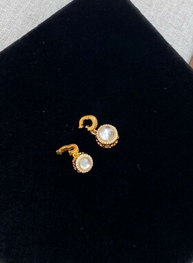 S925纯银项链天然水沫玉滴溜吊坠轻奢高端小众级设计感百搭锁骨颈