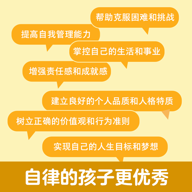 赢在自律赢在教养正版书籍5-12岁儿童家庭教育礼仪规矩看漫画学自律让孩子掌握自我管理力做更好的自己穷养富养不如有教养育儿宝典 - 图1