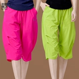 Летние спортивные гимнастические штаны для отдыха для спортзала, популярно в интернете, высокая талия