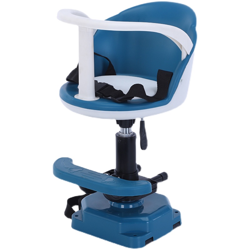 爱玛小刀电动踏板车婴儿安全座椅前置减震宝宝凳48v电车儿童座椅 - 图3