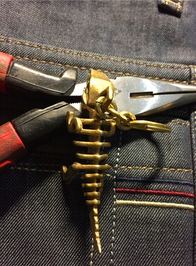 新款纯铜恐龙钥匙扣系列