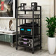 Amplifier cabinet multi-layer CD fever mobile live broadcast shelf