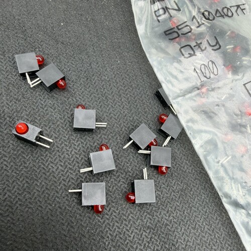 551-0307F LED发光二极管5510307F黄色红色绿色橙3MM 0407 0507 - 图0