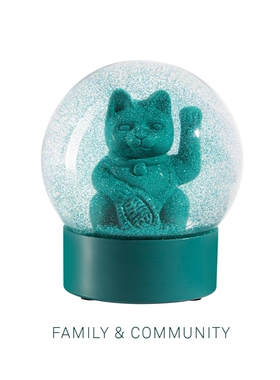 水晶球招财简约桌面设计