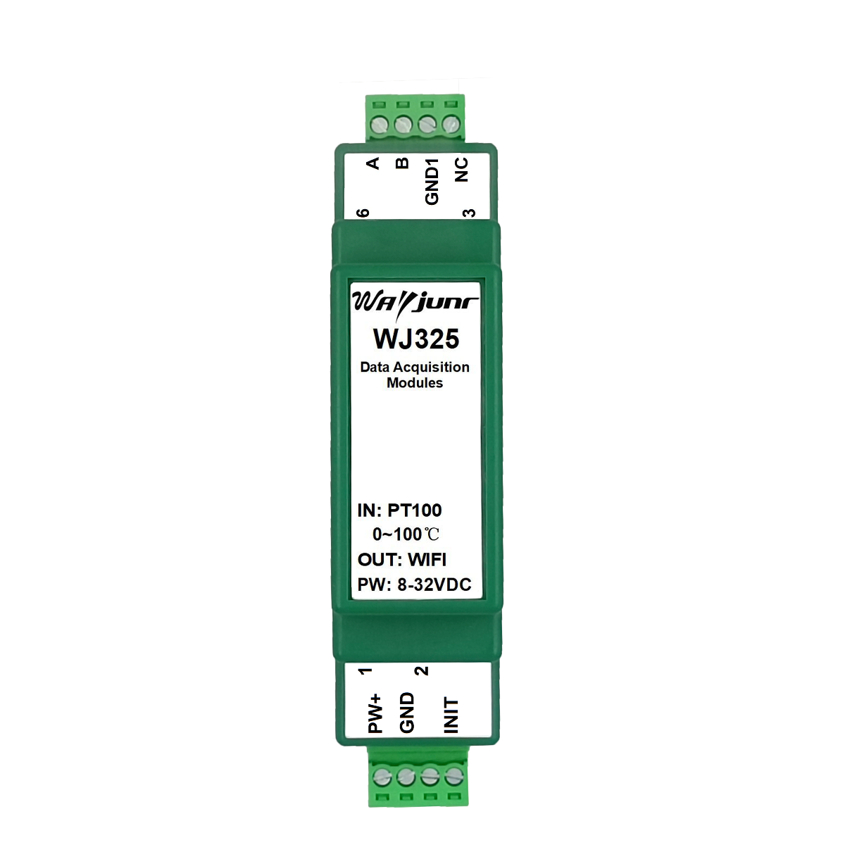 WJ325维君瑞Pt100/Pt1000转WiFi网络Modbus TCP和MQTT 485/232RTU - 图3