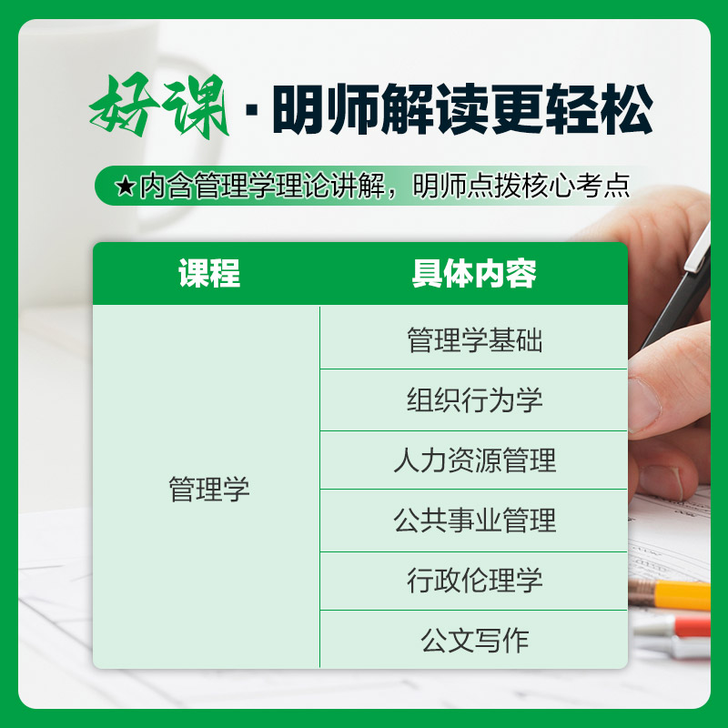 新大纲军队文职管理学岗中公2024年部队文职人员招聘考试公共专业科目管理类教材历年真题库书籍备考资料复习工商管理技能岗课2025