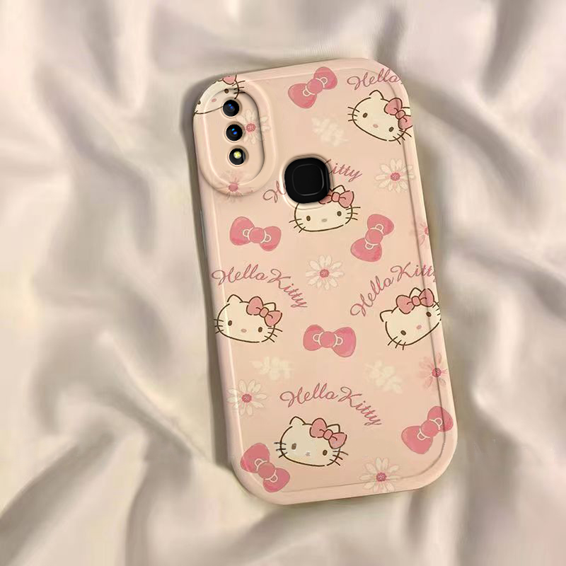 适用于vivoz1手机壳z1i可爱卡通hellokitty凯蒂猫女学生z1青春版新款硅胶软壳防摔全包镜头高颜值网红保护套 - 图1