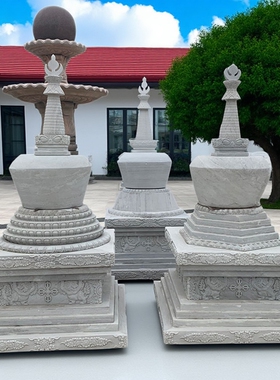 舍利塔八宝塔汉白玉佛塔
