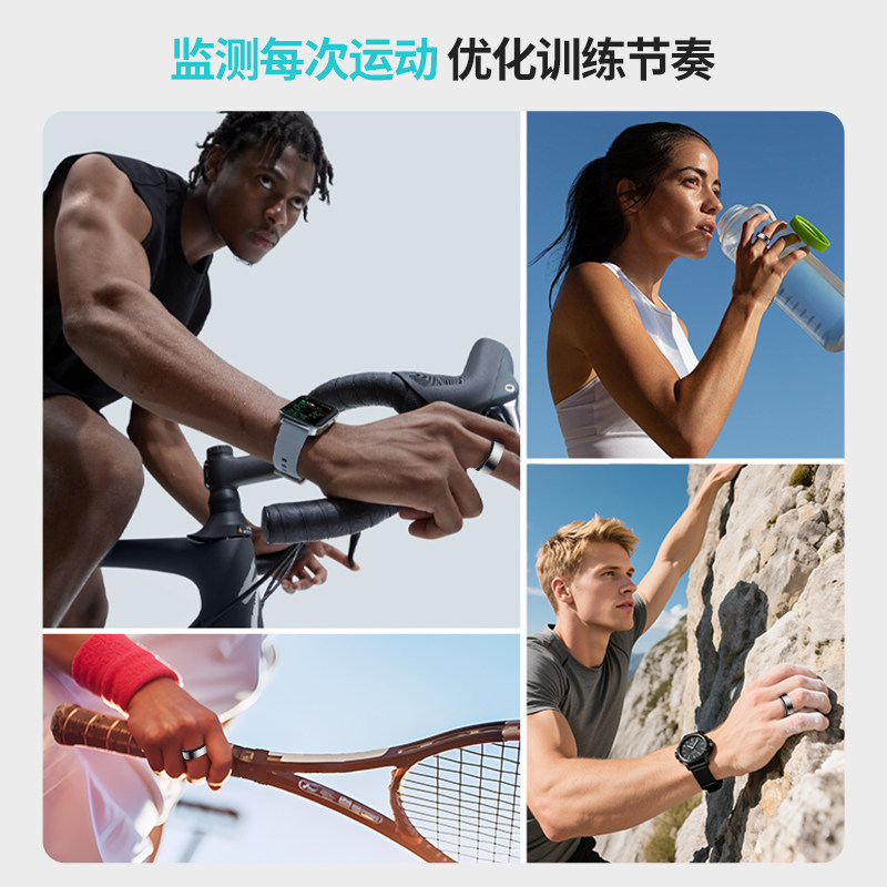 Smart ring monitors health throughout the day