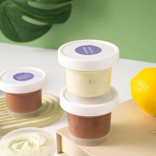 冰淇淋模具布丁杯食品级酸奶分装自制雪糕冰激凌专用冷冻盒子带盖 - 图2