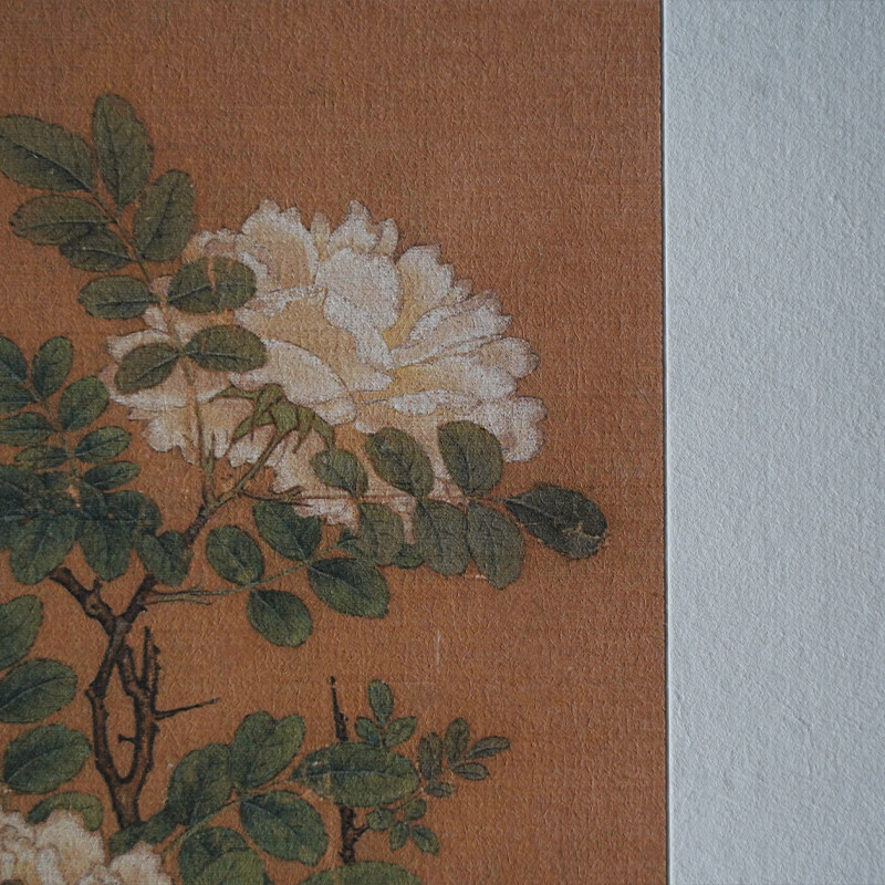 是名一鹿 | 宋小品花鸟挂画中式禅意装饰画卷轴蔷薇桃花茶空间,淘宝优惠券,粉丝福利购,淘宝优惠卷