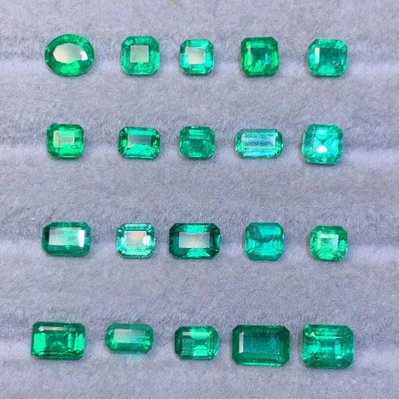 天然赞比亚祖母绿宝石裸石祖母绿镶嵌定制18K金戒指耳钉吊坠22,淘宝优惠券,粉丝福利购,淘宝优惠卷