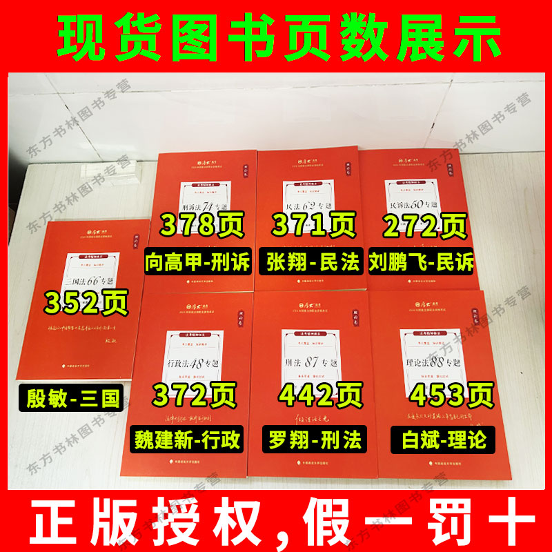 出版社发货】厚大法考2024主客一体学习包2024法律职业资格司法考试在线教育教材张翔民法罗翔刑法向高甲刑诉鄢梦萱商法白斌理论-图0