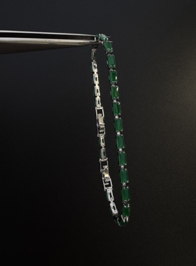 Vintage古着设计感古早风独特小众手链P71055