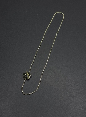 真金电镀花朵项链韩国东大门潮流气质雏菊锁骨链短裤时尚新R30702