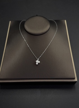 Vintage古著复古小众设计感项链简约百搭时尚锁骨链B121656