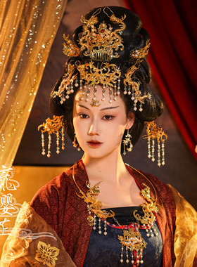 琉璎芷头饰妞妞妞同款龙年限定