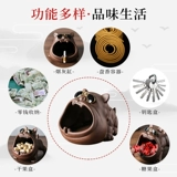 Большая керамическая пепельница, креативный чайный сервиз с аксессуарами для отеля, на удачу