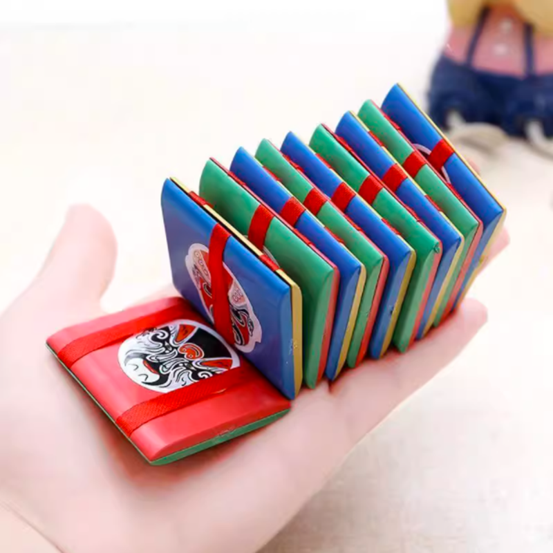 变脸魔术积木小方块板串串板脸谱翻板游戏魔板翻板小礼品玩具,淘宝优惠券,粉丝福利购,淘宝优惠卷