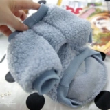 Pet Bichon Pomeranian маленький собачий щенок плюшевый плюшевый собака Весна и осень и зимняя милая медведь плюшевая одежда