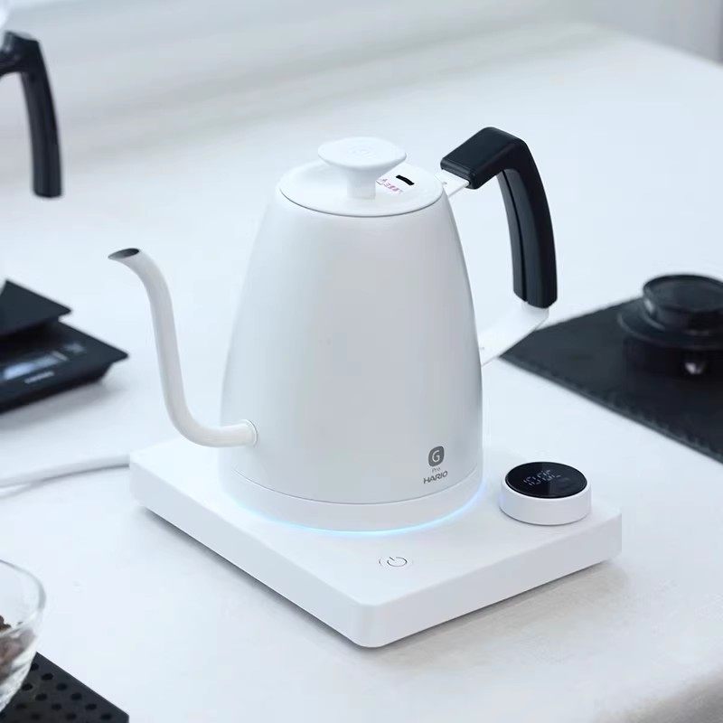HARIO日本不锈钢细嘴智能咖啡手冲壶电烧温控壶咖啡壶电烧水壶,淘宝优惠券,粉丝福利购,淘宝优惠卷