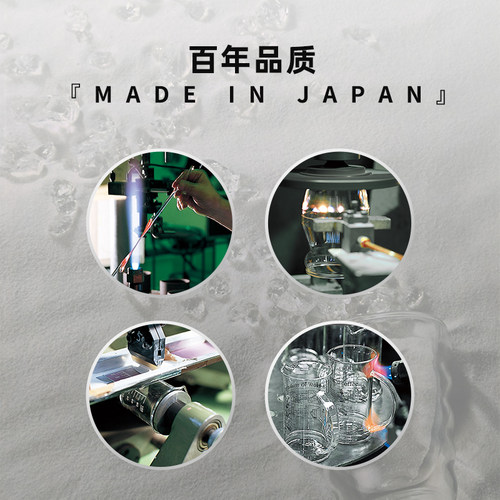 HARIO日本耐热玻璃杯加厚创意咖啡杯茶杯冷水杯家用酒水杯HU - 图2