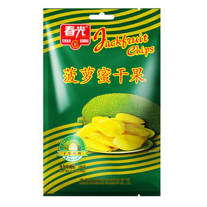 春光食品 海南特产果干 原果脱水烘干 菠萝蜜干100g*3 袋