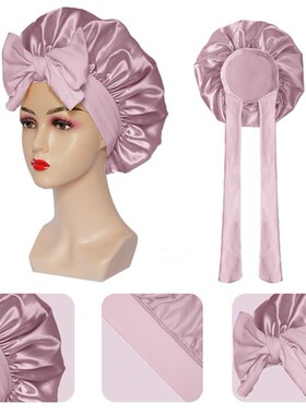 New Silk Bonnet for Sleeping Women Satin Bonnet Hair Bonnet