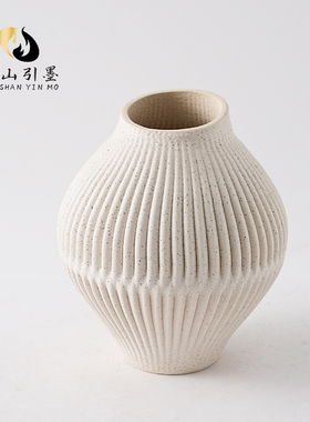 3D打印陶瓷花瓶客厅插花花器摆件
