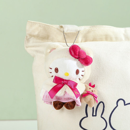 日本hellokitty正版生日限定凯蒂猫kt猫公仔玩偶毛绒包包挂件挂饰 - 图2