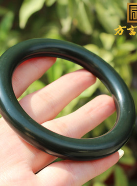 新疆无结构沙枣青籽57mm正装手镯