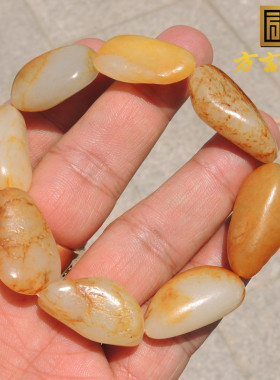 方言手串和田玉金包银籽料手链