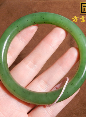 俄罗斯老坑料乌兰乌得碧玉手镯