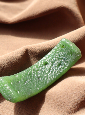 俄罗斯菠菜绿碧玉老广工手牌手箍