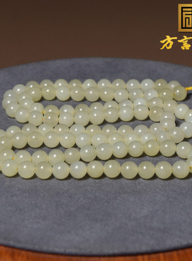 方言项链和田玉细油润且末黄口料