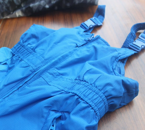 Детские лыжные штаны, ветрозащитные водонепроницаемые подтяжки подходит для мужчин и женщин с зарядкой, европейский стиль, увеличенная толщина