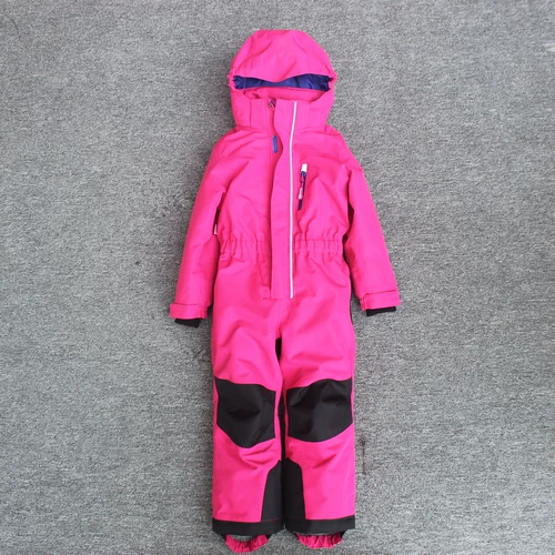 Детский лыжный лыжный костюм подходит для мужчин и женщин, комплект, водонепроницаемая куртка, увеличенная толщина