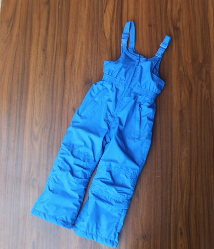 Детские лыжные штаны, ветрозащитные водонепроницаемые подтяжки подходит для мужчин и женщин с зарядкой, европейский стиль, увеличенная толщина